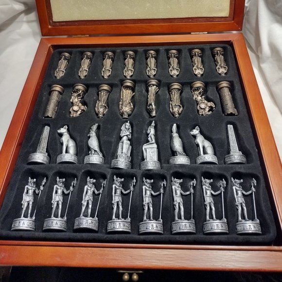 Ancient Egyptian Chess Set - Picture 1 of 14
